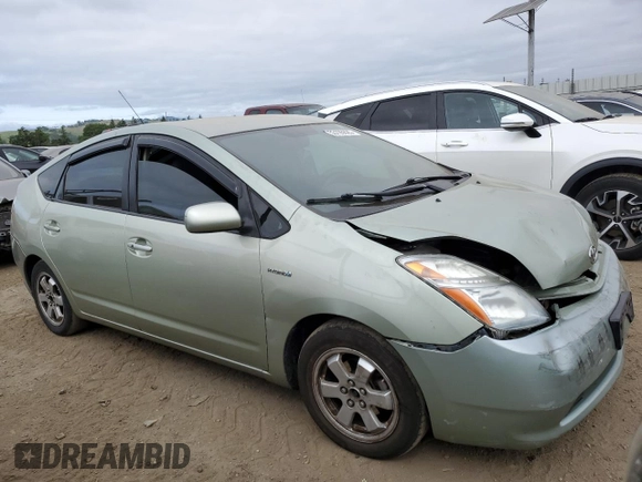 2007 Toyota Prius with VIN JTDKB20U373236295, listed as a Copart auction lot 53195625 with 262,298 mi miles and Salvage Title. Bid and sale history available at DreamBid. Image 4.