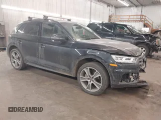 2019 Audi Q5 Premium Plus z VIN WA1BNAFY4K2091062, wystawiony jako IAAI lot #41702189 z przebiegiem 80 905 mil mil oraz . Historia ofert i sprzedaży dostępna na DreamBid. Obrazek 1.