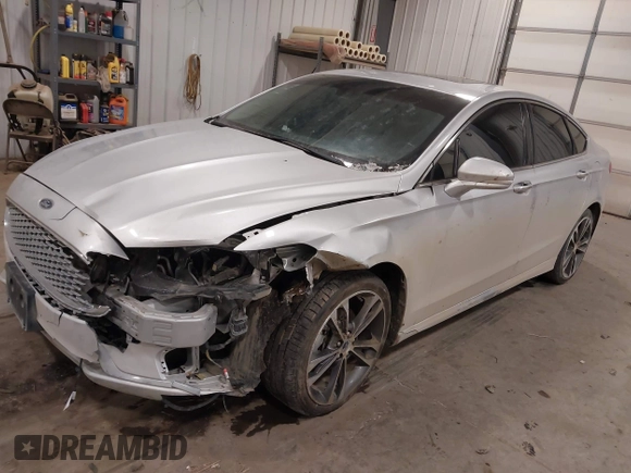 2019 Ford Fusion Titanium with VIN 3FA6P0D9XKR152553, listed as a IAAI auction lot 41603426 with 129,993 mi miles. Bid and sale history available at carsss.com. Image 17.