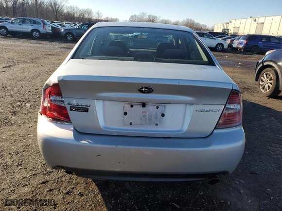 2005 Subaru Legacy Sedan (Natl) with VIN 4S3BL616557200702, listed as a Copart auction lot 84275144 with 141,904 mi miles and Salvage Title. Bid and sale history available at carsss.com. Image 6.