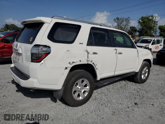 2018 Toyota 4Runner SR5 z VIN JTEBU5JR6J5593418, wystawiony jako Copart lot #60228085 z przebiegiem 96 239 mil mil oraz Szkoda całkowita • Salvage title. Historia ofert i sprzedaży dostępna na DreamBid. Obrazek 3.