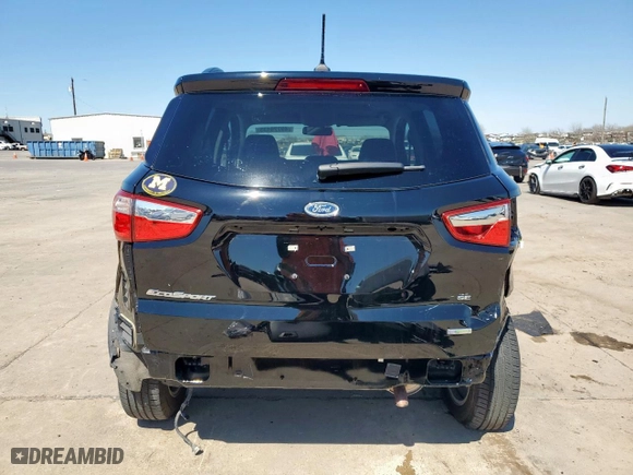 2020 Ford EcoSport SE with VIN MAJ3S2GE7LC337018, listed as a Copart auction lot 49729435 with 31,359 mi miles and Salvage Title. Bid and sale history available at carsss.com. Image 6.