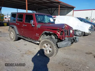 2007 Jeep Wrangler Unlimited X with VIN 1J4GB39167L203466, listed as a IAAI auction lot 41217887 with 190,585 mi miles and . Bid and sale history available at DreamBid. Image 1.