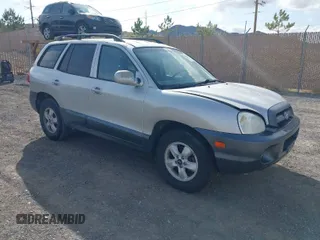 2005 Hyundai Santa Fe GLS with VIN KM8SC73D85U924785, listed as a IAAI auction lot 41964578 with 172,898 mi miles. Bid and sale history available at carsss.com. Image 1.