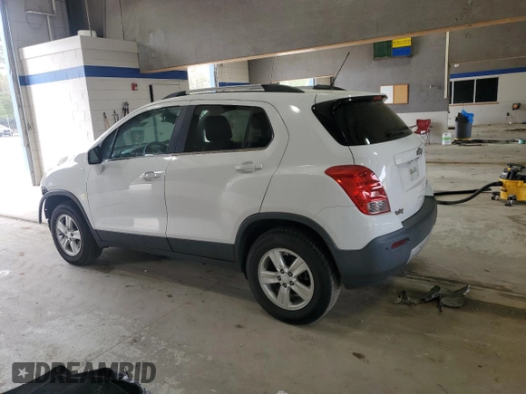 2016 Chevrolet Trax LT with VIN 3GNCJPSB1GL226652, listed as a Copart auction lot 51657395 with 100,883 mi miles and Salvage Title. Bid and sale history available at DreamBid. Image 2.