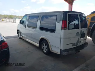 2002 Chevrolet Express with VIN 1GBFG15R021225474, listed as a IAAI auction lot 41770334 with 190,059 mi miles. Bid and sale history available at carsss.com. Image 3.