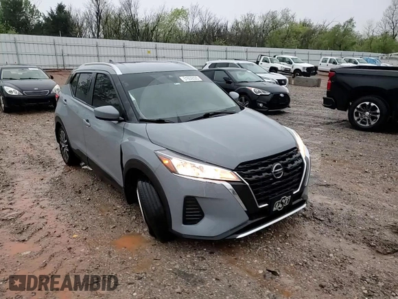 2021 Nissan Kicks SV with VIN 3N1CP5CV9ML519783, listed as a Copart auction lot 51659595 with 35,838 mi miles and Salvage Title. Bid and sale history available at carsss.com. Image 12.