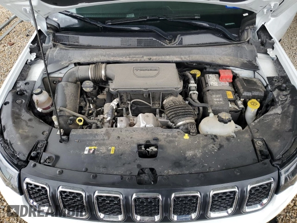 2023 Jeep Compass Latitude with VIN 3C4NJDBN7PT553339, listed as a Copart auction lot 51477725 with 42,539 mi miles and Salvage Title. Bid and sale history available at DreamBid. Image 12.