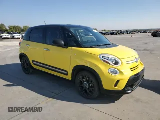 2016 FIAT 500L Trekking with VIN ZFBCFADH8GZ037582, listed as a Copart auction lot 78448494 with 107,744 mi miles and Salvage Title. Bid and sale history available at carsss.com. Image 4.