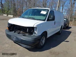 2017 Chevrolet Express Cargo Van with VIN 1GCWGAFFXH1342794, listed as a IAAI auction lot 41849272 with 126,077 mi miles. Bid and sale history available at carsss.com. Image 17.
