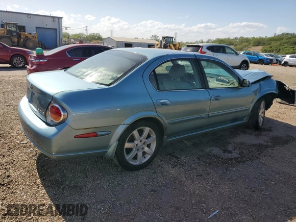 2002 Nissan Maxima GLE z VIN JN1DA31A92T302785, wystawiony jako Copart lot #57310725 z przebiegiem 95 192 mil mil oraz Szkoda całkowita • Salvage title. Historia ofert i sprzedaży dostępna na DreamBid. Obrazek 3.
