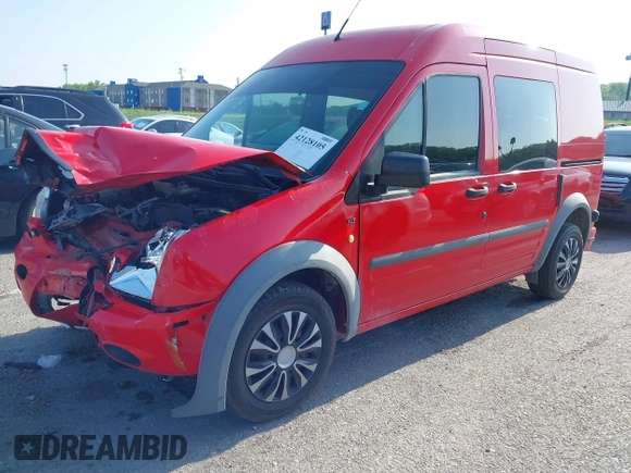 2013 Ford Transit Connect XLT with VIN NM0LS6BN7DT144469, listed as a IAAI auction lot 42128105 with 321,417 mi miles and . Bid and sale history available at DreamBid. Image 2.