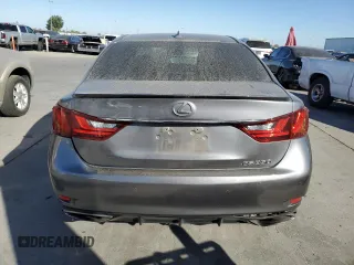 2014 Lexus GS 350 with VIN JTHBE1BL7E5034081, listed as a Copart auction lot 76626814 with 124,207 mi miles and Salvage Title. Bid and sale history available at carsss.com. Image 6.