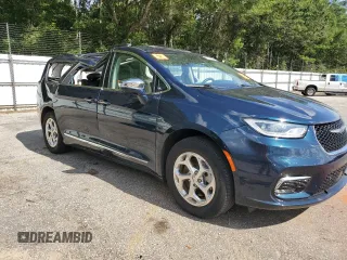 2022 Chrysler Pacifica Limited with VIN 2C4RC3GG4NR101672, listed as a Copart auction lot 66140534 with 26,647 mi miles and Salvage title. Bid and sale history available at DreamBid. Image 4.