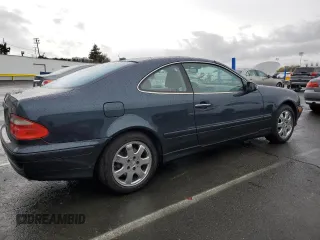 2000 Mercedes-Benz CLK 320/430 with VIN WDBLJ65GXYF158128, listed as a Copart auction lot 85065964 with 244,551 mi miles and Salvage Title. Bid and sale history available at DreamBid. Image 3.