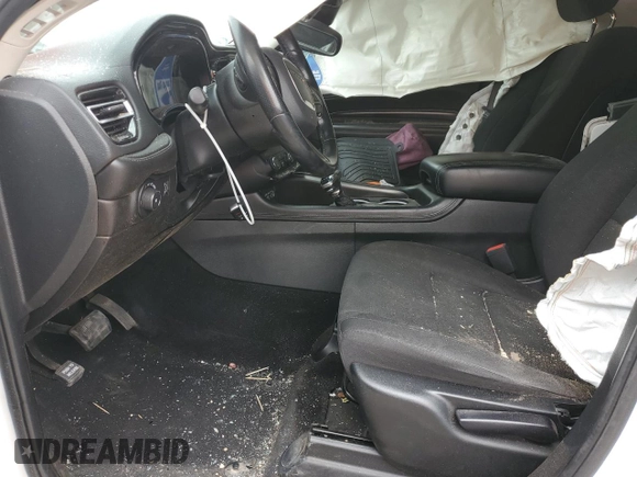 2021 Dodge Durango SXT with VIN 1C4RDHAG5MC555228, listed as a Copart auction lot 59119935 with Not provided miles and Salvage title. Bid and sale history available at DreamBid. Image 7.
