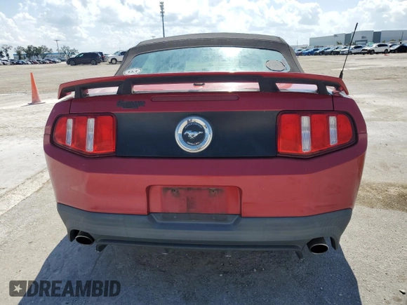 2011 Ford Mustang GT with VIN 1ZVBP8FF8B5101921, listed as a Copart auction lot 73778134 with 180,817 mi miles and Salvage Title. Bid and sale history available at DreamBid. Image 6.
