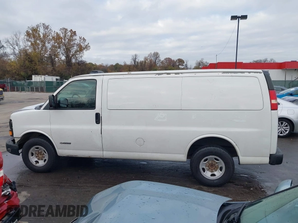 2003 Chevrolet Express Cargo with VIN 1GCGG25U431160656, listed as a IAAI auction lot 40876526 with 438,231 mi miles and . Bid and sale history available at DreamBid. Image 14.