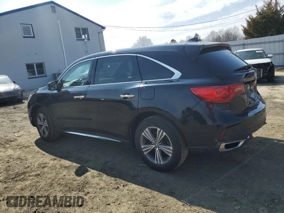 2019 Acura MDX with VIN 5J8YD4H35KL031695, listed as a Copart auction lot 47382045 with 105,456 mi miles and Salvage Title. Bid and sale history available at carsss.com. Image 2.