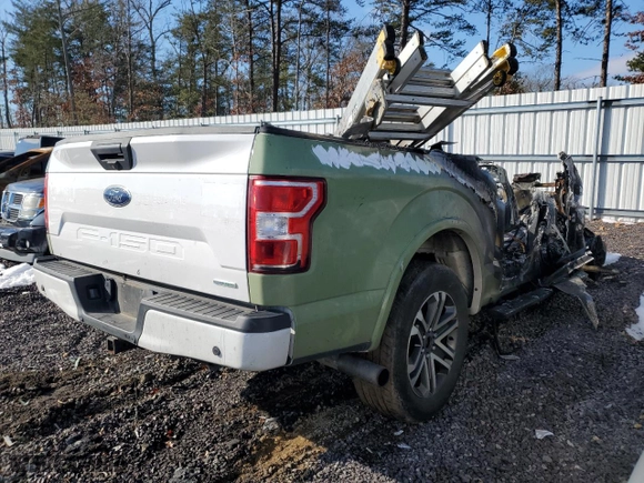 2019 Ford F-150 XL with VIN 1FTEW1EP8KKF13858, listed as a Copart auction lot 88372345 with 0 mi miles and Non Repairable. Bid and sale history available at carsss.com. Image 3.