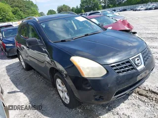 2009 Nissan Rogue SL with VIN JN8AS58TX9W327689, listed as a IAAI auction lot 42111690 with 203,132 mi miles and . Bid and sale history available at DreamBid. Image 1.
