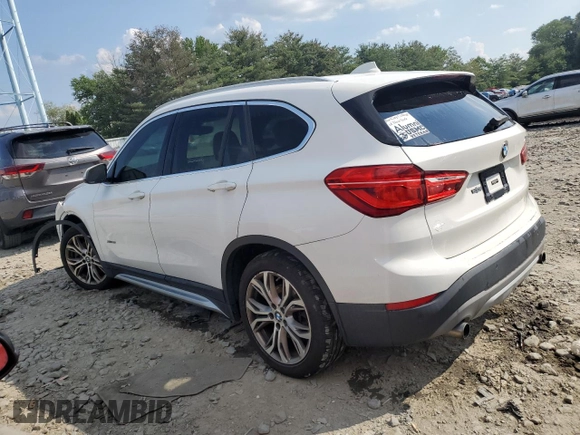 2017 BMW X1 xDrive28i z VIN WBXHT3C35H5F86099, wystawiony jako Copart lot #60196275 z przebiegiem 61 117 mil mil oraz Szkoda całkowita • Salvage title. Historia ofert i sprzedaży dostępna na DreamBid. Obrazek 2.