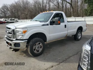 2012 Ford F-250 XL with VIN 1FTBF2B63CEA19489, listed as a Copart auction lot 50071255 with 124,268 mi miles and Salvage title. Bid and sale history available at DreamBid. Image 1.