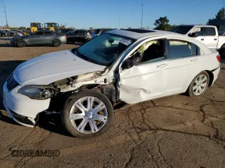 2011 Chrysler 200 S with VIN 1C3BC8FG7BN612662, listed as a Copart auction lot 74254614 with Not Provided miles and Salvage Title. Bid and sale history available at carsss.com. Image 1.