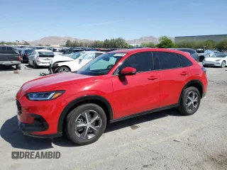 2025 Honda HR-V EX-L z VIN 3CZRZ1H74SM728581, wystawiony jako Copart lot #54721585 z przebiegiem 4 832 mil mil oraz Szkoda całkowita • Salvage title. Historia ofert i sprzedaży dostępna na DreamBid. Obrazek 1.