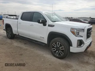 2022 GMC Sierra 1500 Limited AT4 with VIN 3GTP9EEL2NG117313, listed as a Copart auction lot 45217575 with 0 mi miles and Salvage Title. Bid and sale history available at carsss.com. Image 4.
