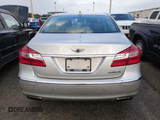 2013 Hyundai Genesis 3.8L with VIN KMHGC4DD2DU241126, listed as a Copart auction lot 74201064 with 150,659 mi miles and Non Repairable. Bid and sale history available at carsss.com. Image 6.