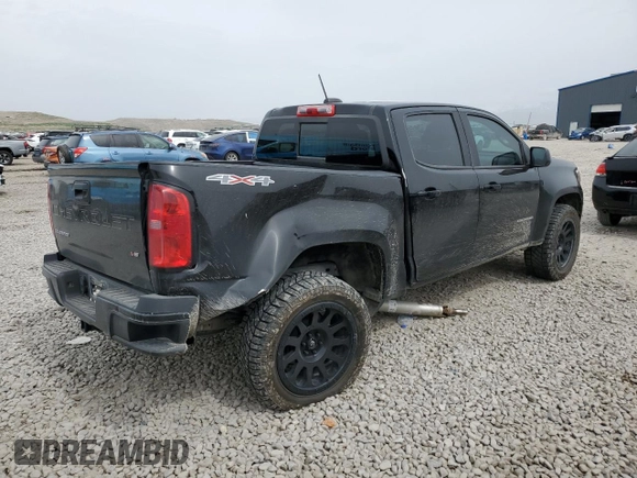 2021 Chevrolet Colorado 4WD LT с VIN 1GCGTCEN5M1288853, выставлен на аукционе Copart как лот 51239675 с пробегом 24 258 миль миль и Списание • Salvage title. История ставок и продаж доступна на DreamBid. Изображение 3.