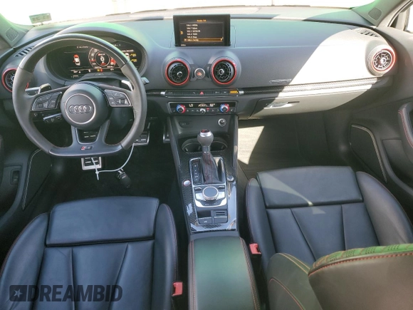 2018 Audi RS 3 z VIN WUABWGFF8J1905063, wystawiony jako Copart lot #51134705 z przebiegiem 58 673 mil mil oraz Szkoda całkowita • Salvage title. Historia ofert i sprzedaży dostępna na DreamBid. Obrazek 8.