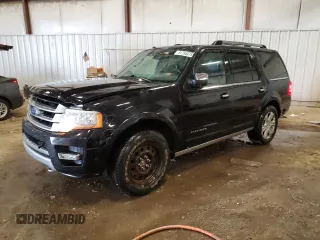 2016 Ford Expedition Platinum with VIN 1FMJU1MT9GEF26445, listed as a Copart auction lot 51794075 with 151,383 mi miles and Salvage title. Bid and sale history available at DreamBid. Image 1.