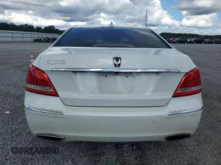 2012 Hyundai Equus Signature z VIN KMHGH4JH8CU052035, wystawiony jako Copart lot #72178584 z przebiegiem 120 580 mil mil oraz Szkody całkowita. Historia ofert i sprzedaży dostępna na DreamBid. Obrazek 6.
