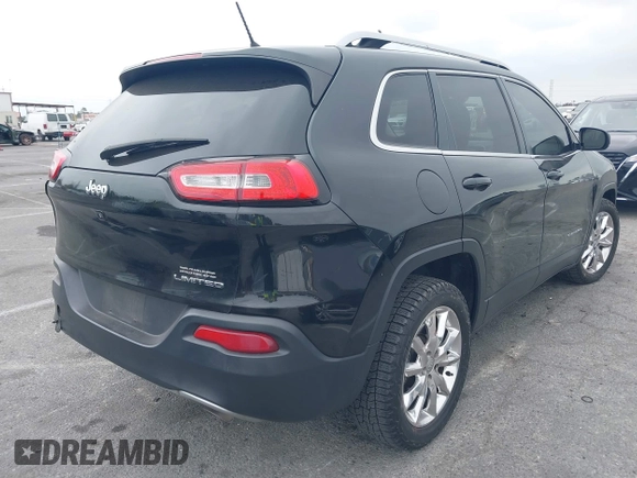 2014 Jeep Cherokee Limited with VIN 1C4PJLDS1EW148199, listed as a IAAI auction lot 42109290 with 167,505 mi miles and . Bid and sale history available at DreamBid. Image 4.