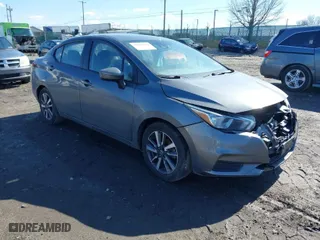 2021 Nissan Versa SV with VIN 3N1CN8EV0ML819040, listed as a IAAI auction lot 41878510 with NaN miles. Bid and sale history available at carsss.com. Image 1.