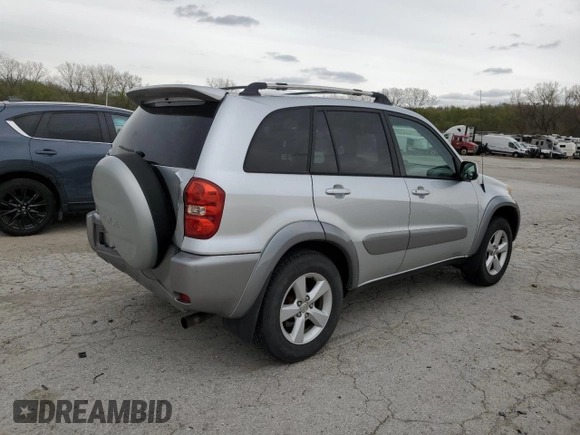 2005 Toyota RAV4 with VIN JTEGD20V350067379, listed as a Copart auction lot 50649495 with 321,507 mi miles and Salvage Title. Bid and sale history available at DreamBid. Image 3.