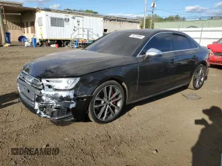 2018 Audi S4 Prestige with VIN WAUC4BF47JA001405, listed as a Copart auction lot 74313694 with 94,419 mi miles and Salvage Title. Bid and sale history available at carsss.com. Image 1.