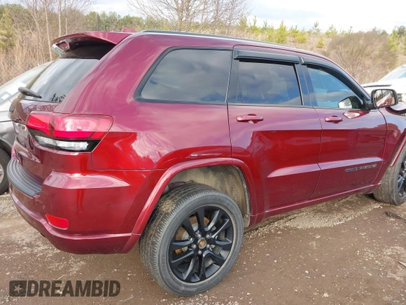2020 Jeep Grand Cherokee Altitude with VIN 1C4RJFAG7LC254634, listed as a IAAI auction lot 41523074 with 47,254 mi miles. Bid and sale history available at carsss.com. Image 4.