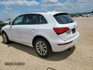 2015 Audi Q5 Premium Plus with VIN WA1LFAFP5FA145408, listed as a Copart auction lot 60108735 with 129,062 mi miles and Clean title. Bid and sale history available at DreamBid. Image 2.
