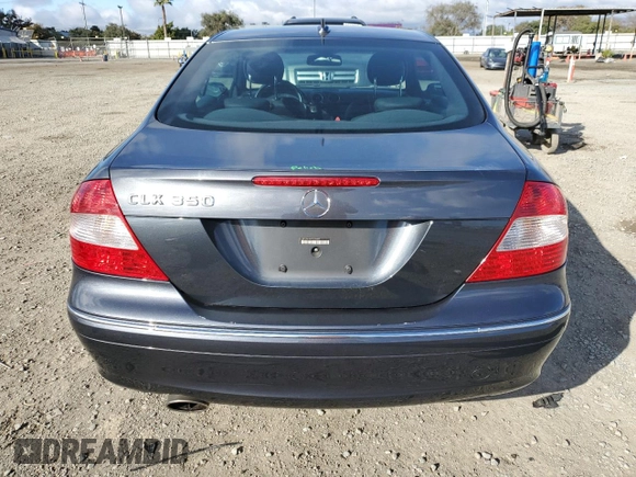 2008 Mercedes-Benz CLK 350 with VIN WDBTJ56HX8F256089, listed as a Copart auction lot 44430385 with 73,307 mi miles and Salvage title. Bid and sale history available at DreamBid. Image 6.