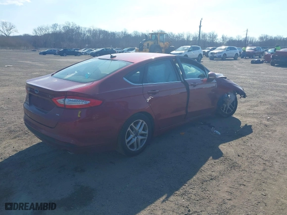 2015 Ford Fusion SE with VIN 1FA6P0H79F5117665, listed as a IAAI auction lot 41672009 with 128,862 mi miles. Bid and sale history available at carsss.com. Image 4.