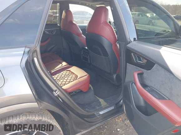 2022 Audi SQ8 Premium Plus with VIN WA1AWBF1XND024105, listed as a IAAI auction lot 41543471 with 42,388 mi miles and . Bid and sale history available at DreamBid. Image 8.