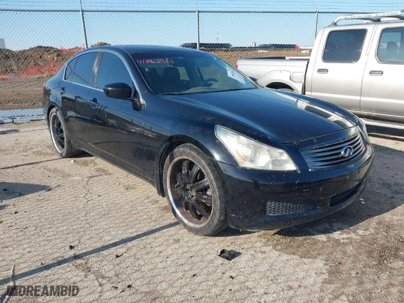 2009 Infiniti G37 Sedan Journey with VIN JNKCV61E79M301137, listed as a IAAI auction lot 41862961 with 193,627 mi miles. Bid and sale history available at carsss.com. Image 1.