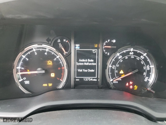 2024 Toyota 4Runner TRD Off Road with VIN JTERU5JR9R6252468, listed as a Copart auction lot 52028995 with 13,754 mi miles and Salvage Title. Bid and sale history available at carsss.com. Image 9.
