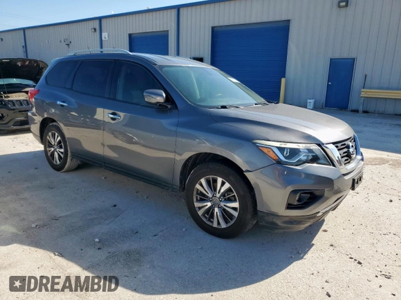 2018 Nissan Pathfinder S with VIN 5N1DR2MN9JC646884, listed as a Copart auction lot 52017505 with 115,623 mi miles and Clean Title. Bid and sale history available at carsss.com. Image 4.