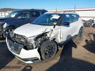 2019 Nissan Kicks S with VIN 3N1CP5CU5KL509370, listed as a IAAI auction lot 41728727 with 100,940 mi miles. Bid and sale history available at carsss.com. Image 18.