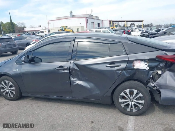 2020 Toyota Prius Prime LE with VIN JTDKARFP7L3147482, listed as a IAAI auction lot 41749207 with NaN miles. Bid and sale history available at carsss.com. Image 14.