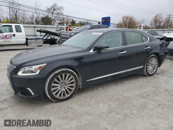 2017 Lexus LS 460 z VIN JTHCL5EF8H5029094, wystawiony jako Copart lot #81793294 z przebiegiem 37 205 mil mil oraz Szkoda całkowita • Salvage title. Historia ofert i sprzedaży dostępna na DreamBid. Obrazek 1.